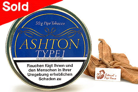 Ashton Typ 1 Pfeifentabak 50g Dose